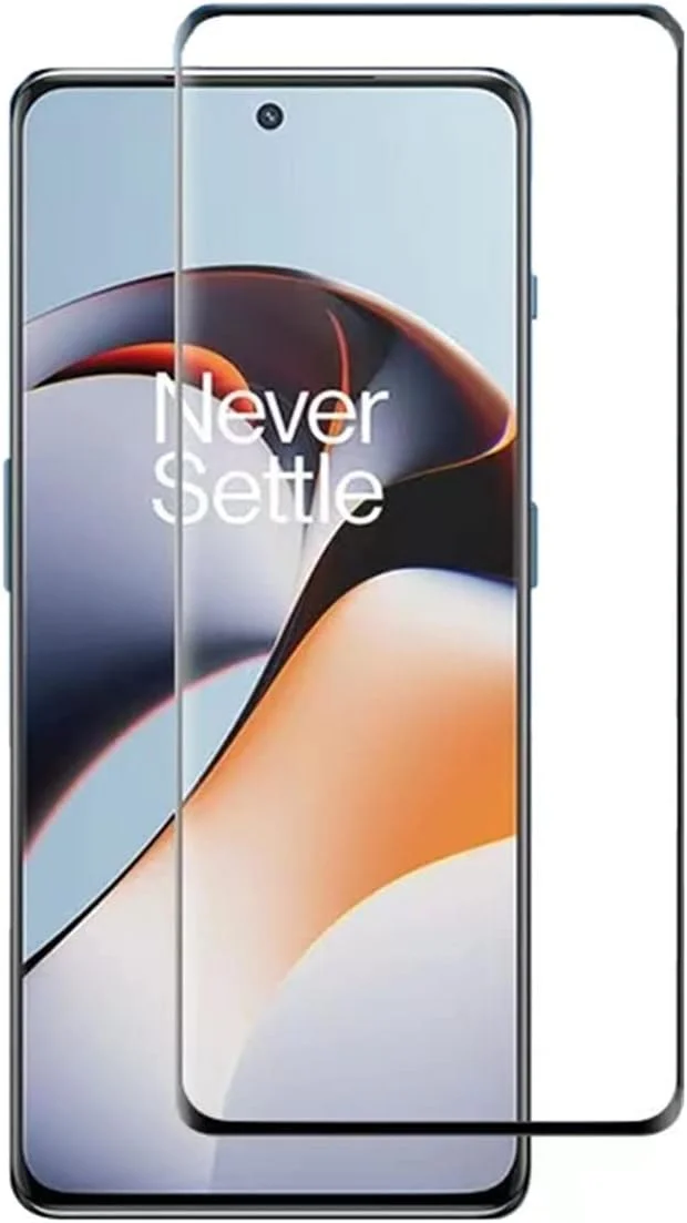 محافظ صفحه نمایش شیشه ای حرارت دیده با سختی 9H و جذب خودکار سازگار با OnePlus 11R / Ace 2 / Ace 2V (OnePlus 11R (5G))