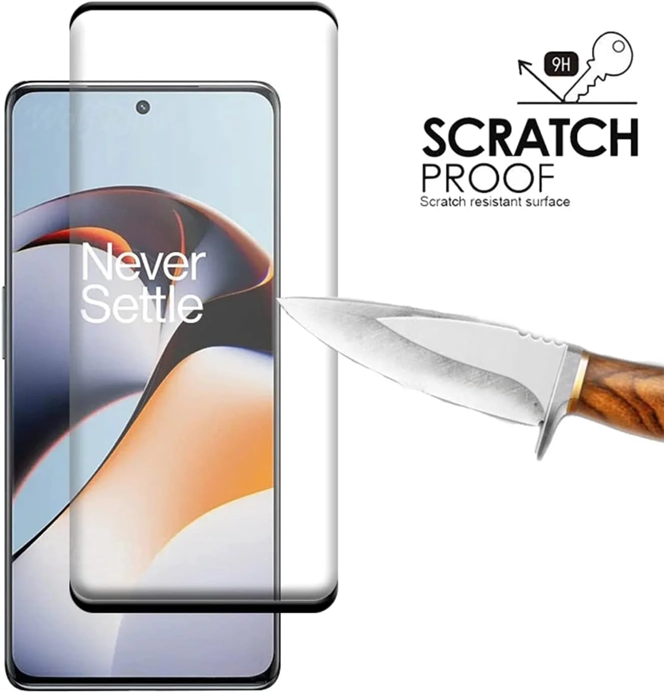 محافظ صفحه نمایش شیشه ای حرارت دیده با سختی 9H و جذب خودکار سازگار با OnePlus 11R / Ace 2 / Ace 2V (OnePlus 11R (5G)) محافظ صفحه نمایش شیشه ای حرارت دیده با سختی 9H و جذب خودکار سازگار با OnePlus 11R / Ace 2 / Ace 2V (OnePlus 11R (5G))