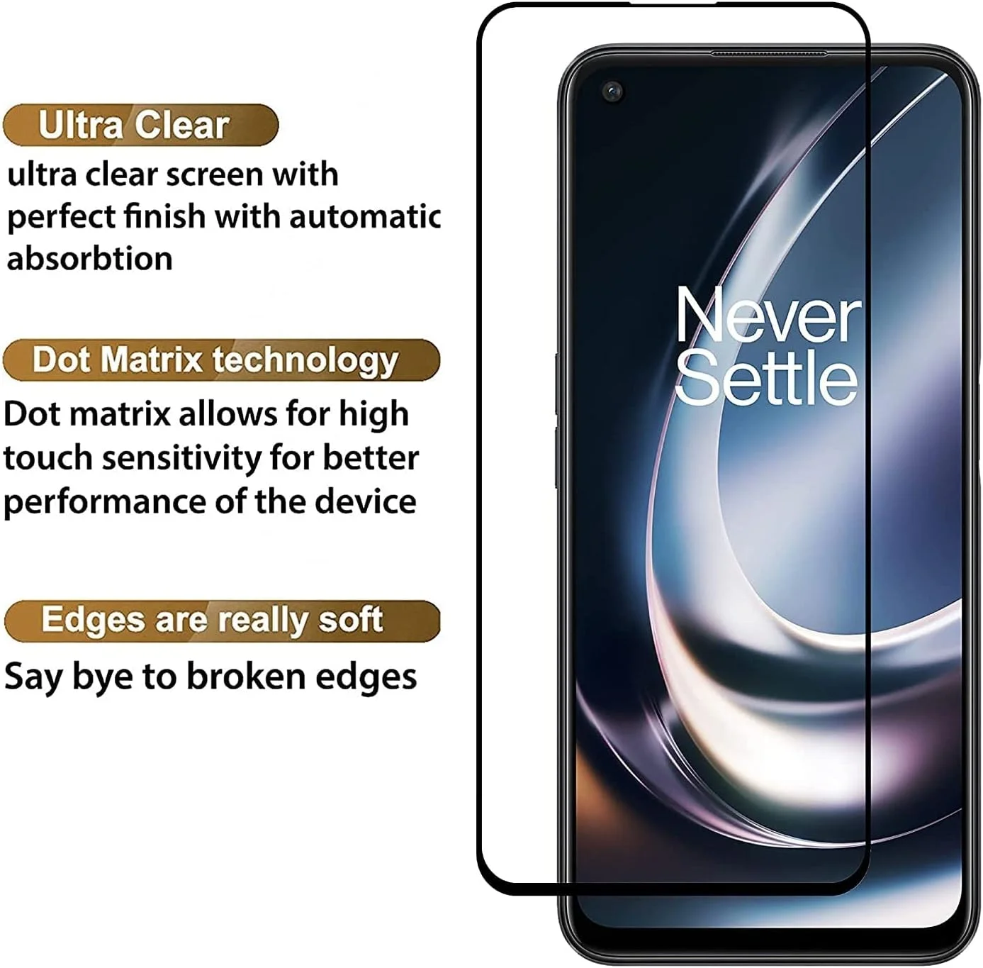 محافظ صفحه نمایش شیشه ای حرارت دیده ضد خش پوشش کامل Muzz برای OnePlus Nord CE 2 Lite 5G - مشکی محافظ صفحه نمایش شیشه ای حرارت دیده ضد خش پوشش کامل Muzz برای OnePlus Nord CE 2 Lite 5G - مشکی