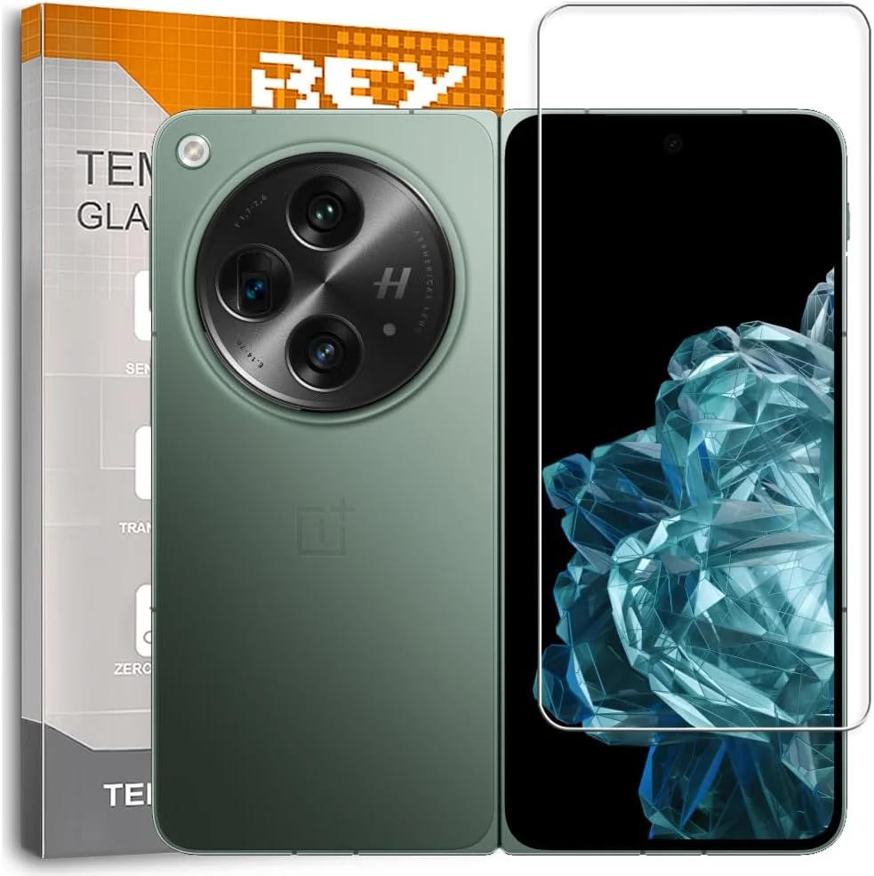 محافظ صفحه نمایش شیشه ای حرارت دیده پریمیوم REY بسته 3 عددی برای وان پلاس Open