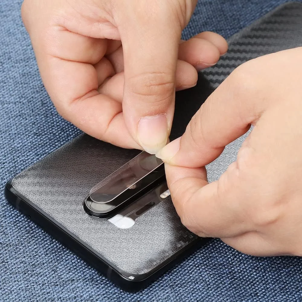 محافظ صفحه نمایش انعطاف پذیر TPU آی بی ویند برای وان پلاس 8 پرو، 2 عدد، به همراه 1 عدد محافظ لنز دوربین، 1 عدد محافظ پشت گوشی [نصب آسان]