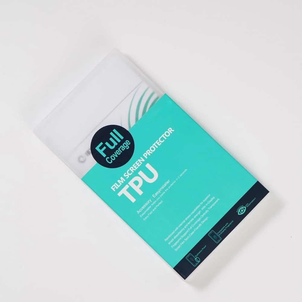 محافظ صفحه نمایش انعطاف پذیر TPU آی بی ویند برای وان پلاس 8 پرو، 2 عدد، به همراه 1 عدد محافظ لنز دوربین، 1 عدد محافظ پشت گوشی [نصب آسان]