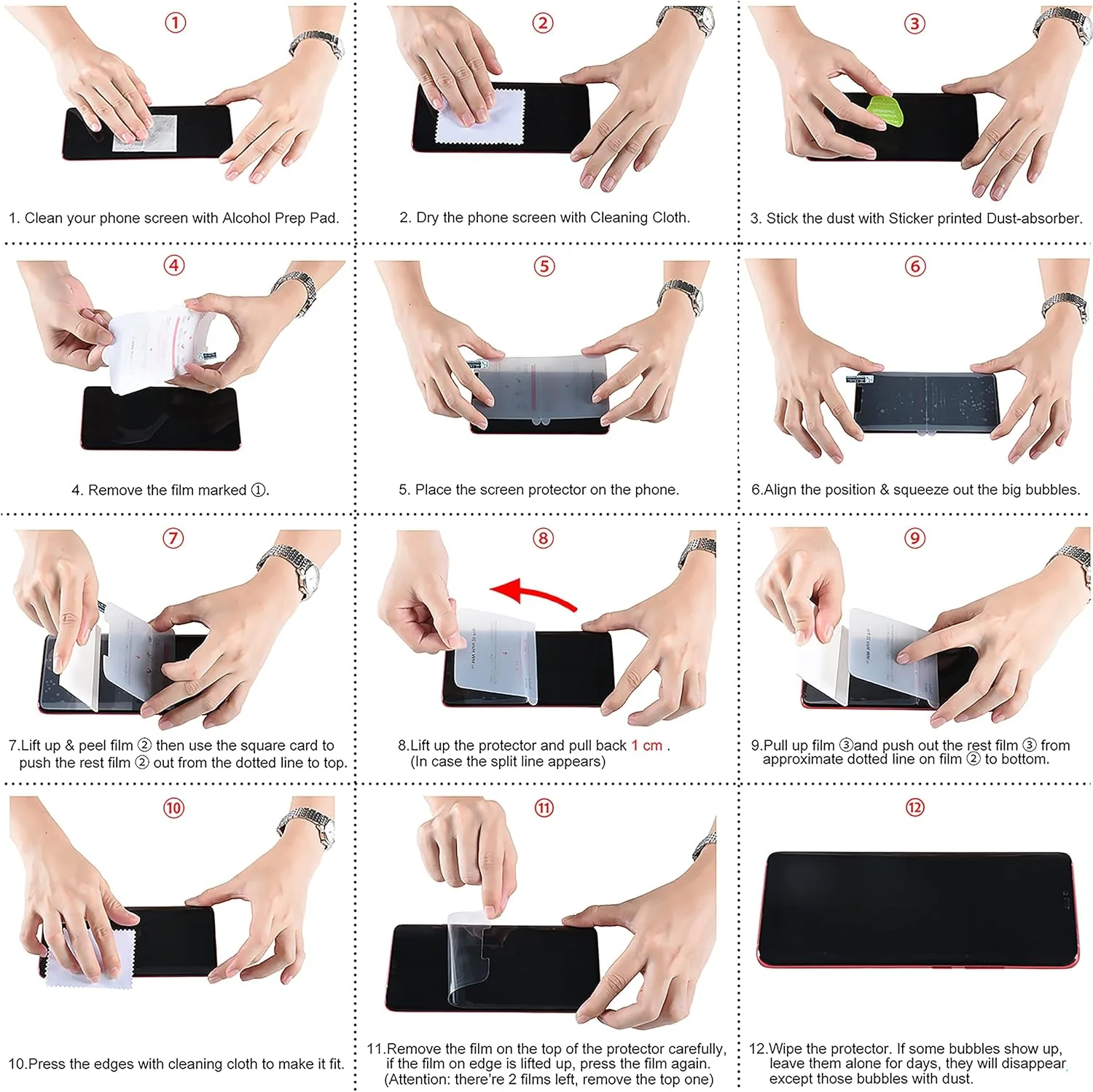 محافظ صفحه نمایش TPU و محافظ لنز دوربین شیشه ای سازگار با OnePlus 11 5G، بسته 2 عددی، ضد خش، بدون حباب، تعویض مادام العمر محافظ صفحه نمایش TPU و محافظ لنز دوربین شیشه ای سازگار با OnePlus 11 5G، بسته 2 عددی، ضد خش، بدون حباب، تعویض مادام العمر