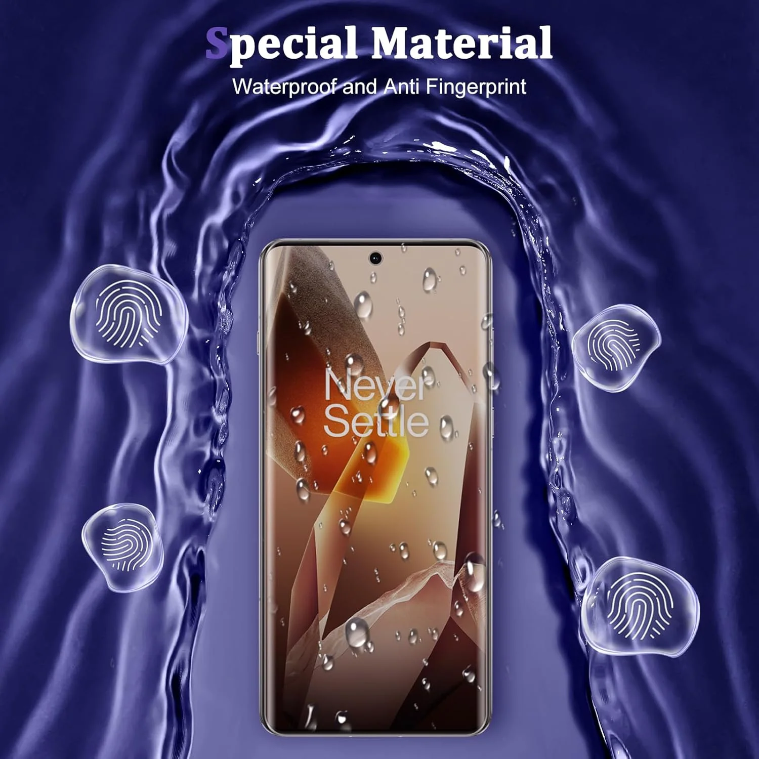 محافظ صفحه نمایش حریم خصوصی HeeYeal سازگار با OnePlus 13 5G، TPU انعطاف پذیر [2 عدد] بدون شیشه، ضد جاسوسی ضد خش، فیلم محافظ نرم برای OnePlus 13 5G