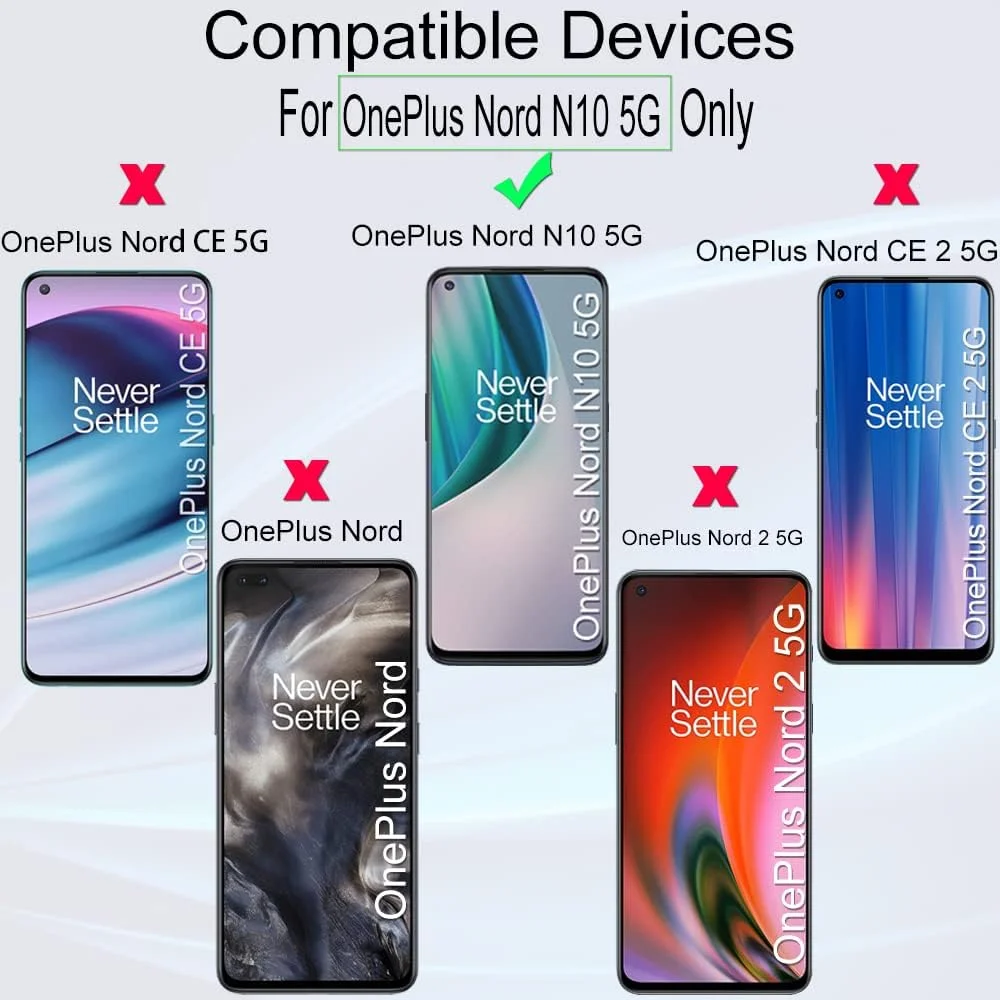 محافظ صفحه نمایش Ibywind برای OnePlus Nord N10 5G، شیشه حرارت دیده 9H ممتاز، به همراه محافظ فیبر کربنی پشتی، نصب آسان، بدون حباب