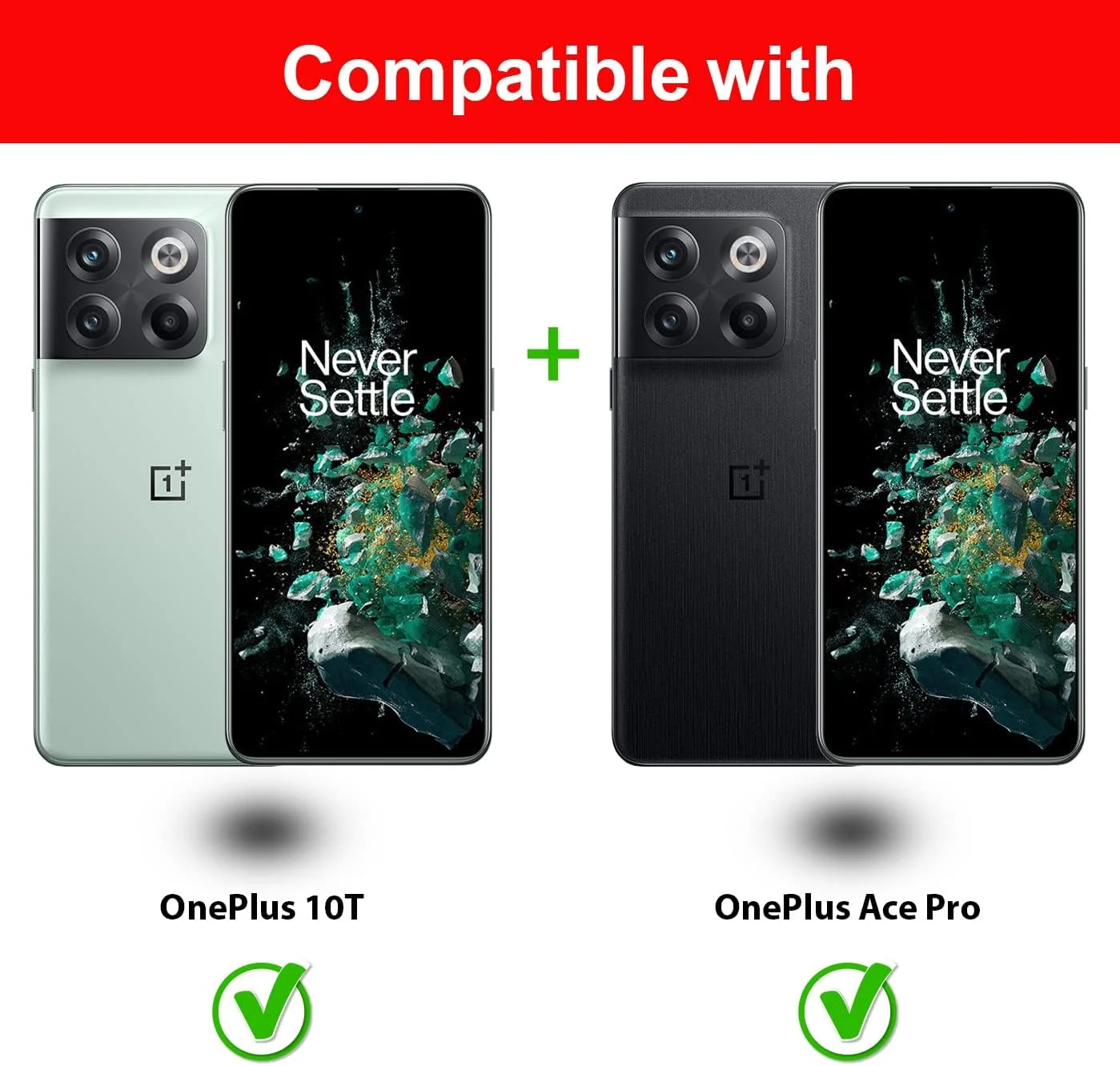 محافظ صفحه نمایش الحتروشی سازگار با OnePlus 10T / OnePlus Ace Pro، شیشه حرارت دیده [ضد تابش نور][پوشش کامل HD][نصب آسان][حساس به لمس][ضد خرد شدن]…