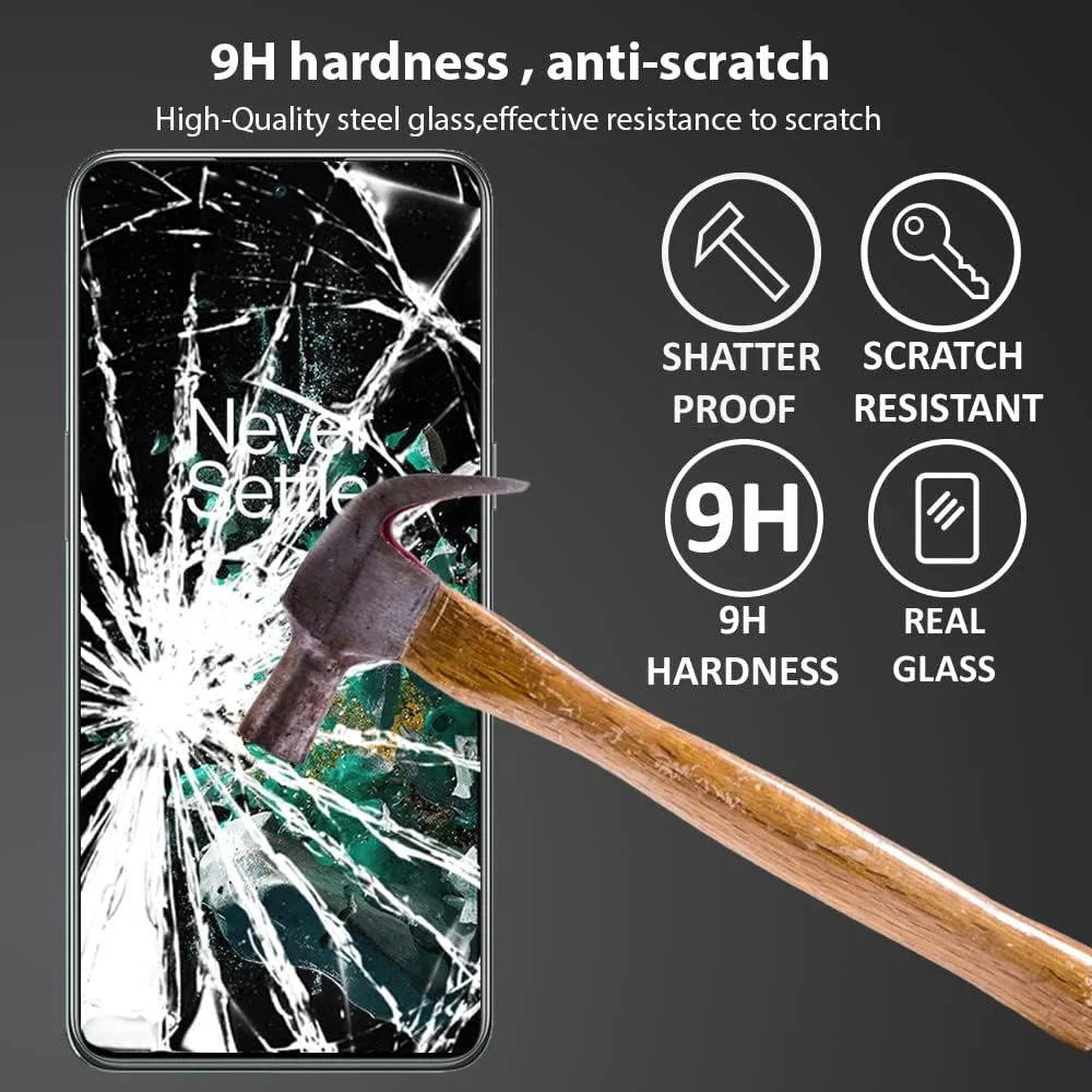 محافظ صفحه نمایش الحتروشی سازگار با OnePlus 10T / OnePlus Ace Pro، شیشه حرارت دیده [ضد تابش نور][پوشش کامل HD][نصب آسان][حساس به لمس][ضد خرد شدن]…