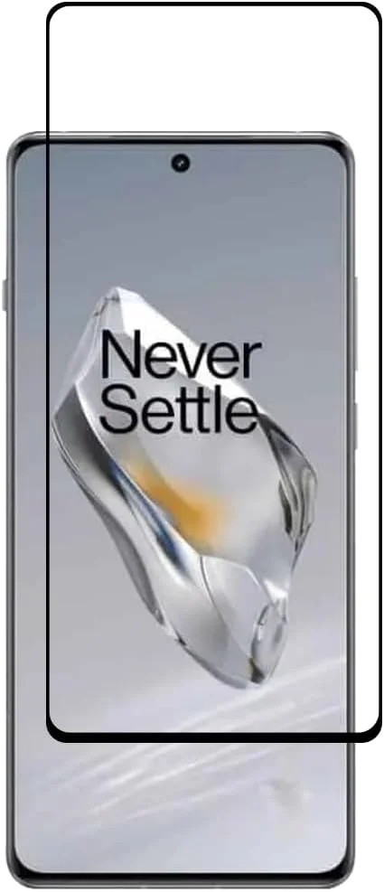 محافظ صفحه نمایش Al-HuTrusHi سازگار با OnePlus 12، محافظ صفحه نمایش شیشه ای حرارت دیده [ضد تابش نور] [پوشش کامل HD] [نصب آسان] [سختی 9H]