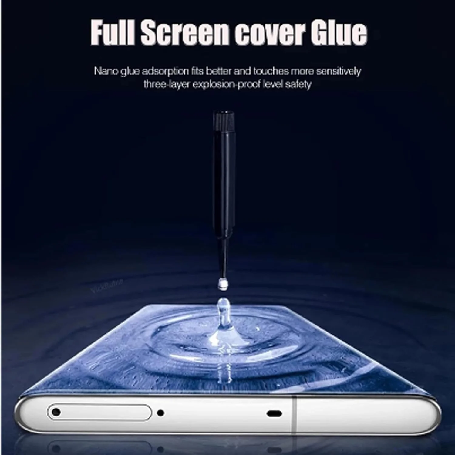 محافظ صفحه نمایش OnePlus 13، شیشه حرارت دیده [چسب کامل][پوشش کامل] [بدون حباب] [ضد خش] وضوح HD و حساسیت بالا برای OnePlus 13 5G (UV Clear)