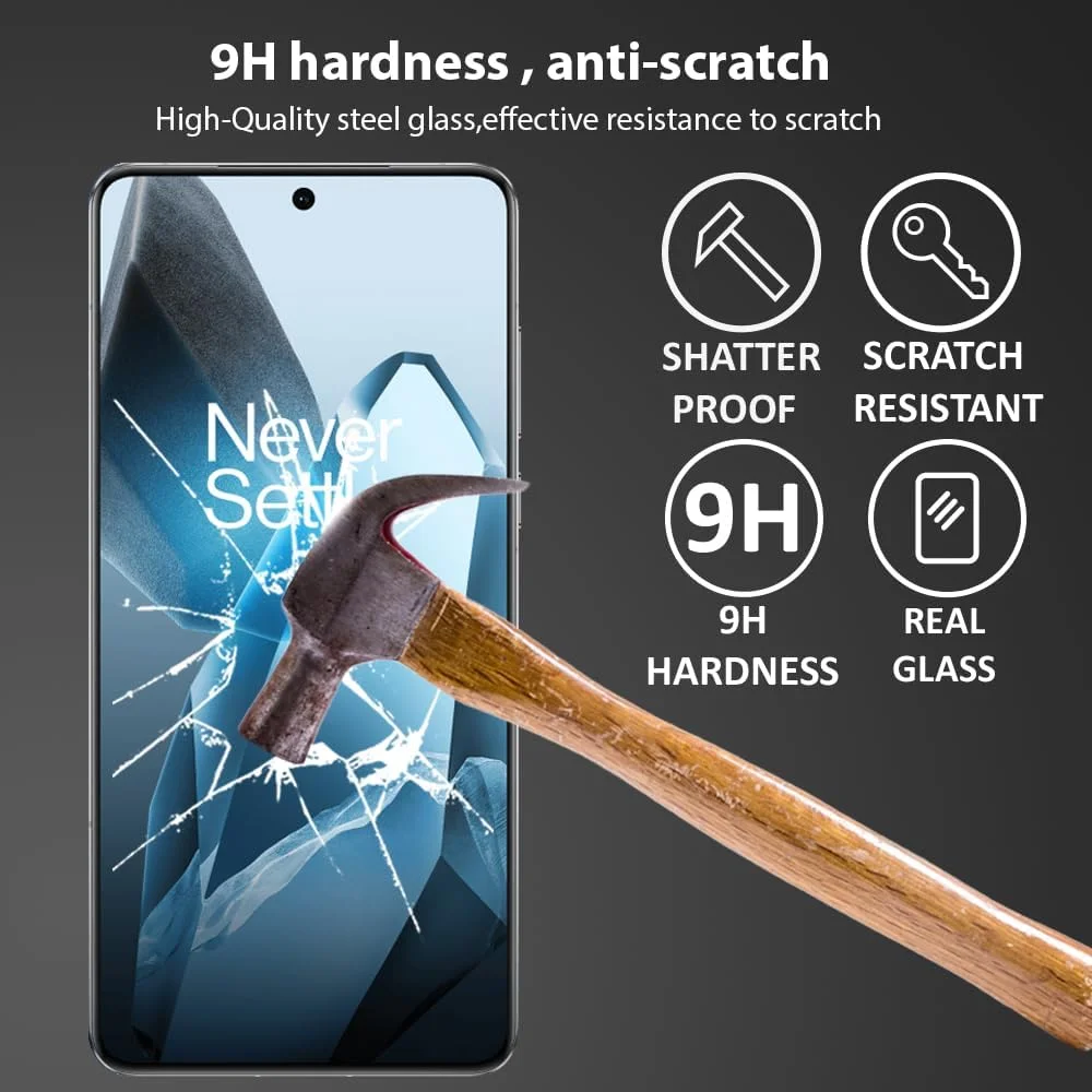 محافظ صفحه نمایش مات Al-HuTrusHi سازگار با OnePlus 13، فیلم سرامیکی با سطح مات (غیر شیشه ای)، سرامیکی مات محافظ صفحه نمایش مات Al-HuTrusHi سازگار با OnePlus 13، فیلم سرامیکی با سطح مات (غیر شیشه ای)، سرامیکی مات