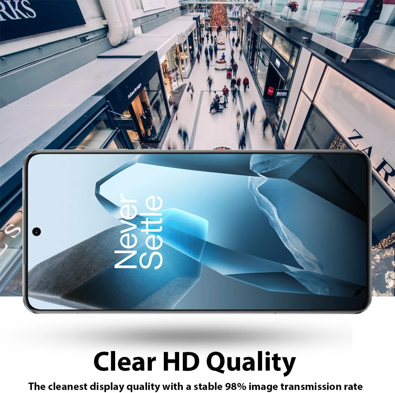 محافظ صفحه نمایش مات Al-HuTrusHi سازگار با OnePlus 13، فیلم سرامیکی با سطح مات (غیر شیشه ای)، سرامیکی مات محافظ صفحه نمایش مات Al-HuTrusHi سازگار با OnePlus 13، فیلم سرامیکی با سطح مات (غیر شیشه ای)، سرامیکی مات