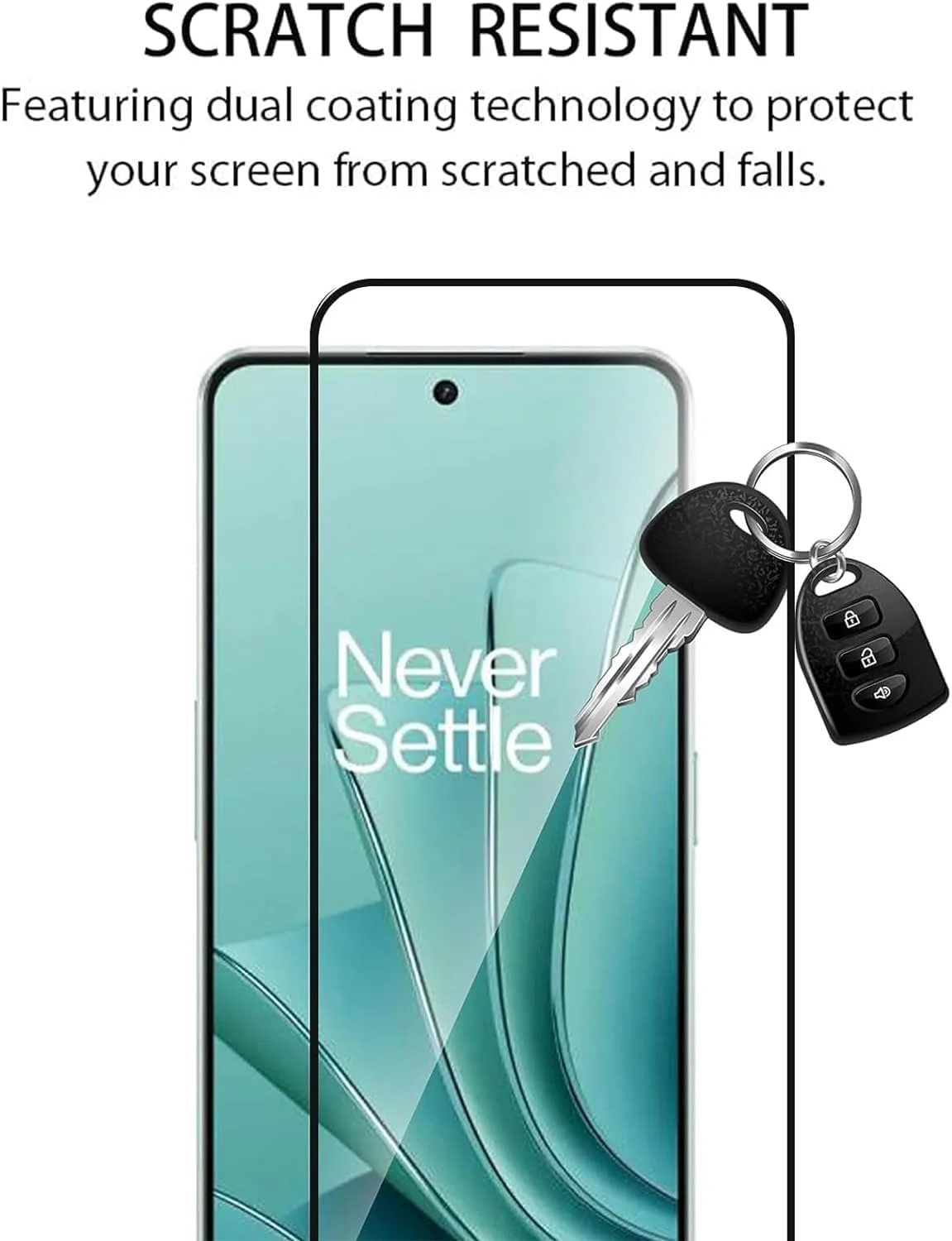 محافظ صفحه نمایش شیشه ای و محافظ لنز دوربین کیایلی سازگار با OnePlus Nord 3 (بسته 2+2)، پوشش کامل سه بعدی، شیشه حرارت دیده 9H، ضد خش و شفافیت HD محافظ صفحه نمایش شیشه ای و محافظ لنز دوربین کیایلی سازگار با OnePlus Nord 3 (بسته 2+2)، پوشش کامل سه بعدی، شیشه حرارت دیده 9H، ضد خش و شفافیت HD