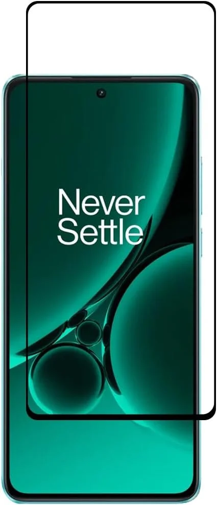 محافظ صفحه نمایش Al-HuTrusHi سازگار با OnePlus Nord CE3، محافظ صفحه نمایش شیشه ای حرارت دیده [ضد تابش نور] [پوشش کامل HD] [نصب آسان] [سختی 9H]