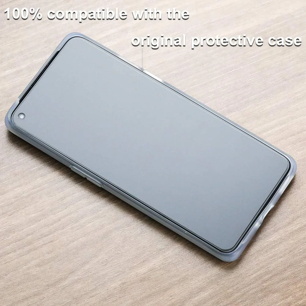 محافظ صفحه نمایش IBYWIND برای OnePlus 9، بسته 2 عددی شیشه حرارت دیده با سختی 9H، همراه با 1 عدد محافظ لنز دوربین، 1 عدد فیلم فیبر کربن پشت، نصب آسان محافظ صفحه نمایش IBYWIND برای OnePlus 9، بسته 2 عددی شیشه حرارت دیده با سختی 9H، همراه با 1 عدد محافظ لنز دوربین، 1 عدد فیلم فیبر کربن پشت، نصب آسان