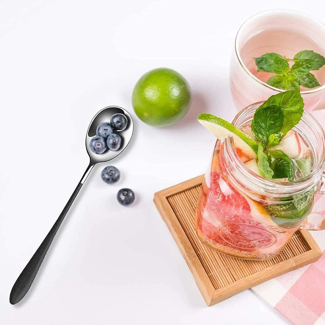 ست کارد و چنگال مسافرتی SYOSI، ست کارد و چنگال استیل ضد زنگ قابل حمل، نقرهای، شامل چنگال، قاشق، چاپستیک با جعبه برای پیادهروی، مسافرت، کمپینگ یا ناهار مدرسه ست کارد و چنگال مسافرتی SYOSI، ست کارد و چنگال استیل ضد زنگ قابل حمل، نقرهای، شامل چنگال، قاشق، چاپستیک با جعبه برای پیادهروی، مسافرت، کمپینگ یا ناهار مدرسه