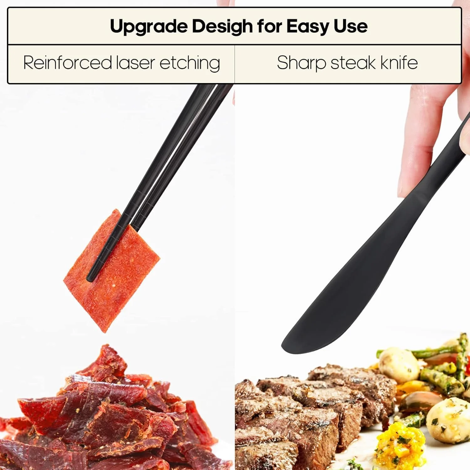 ست کارد و چنگال مسافرتی با جعبه، ست کارد و چنگال قابل حمل AstroFly برای کار، ست کارد و چنگال مسافرتی استیل ضد زنگ قابل استفاده مجدد، ست چنگال و قاشق برای کمپینگ، پیک نیک، ابزار، جعبه ناهار برای مردان، مشکی (مشکی) ست کارد و چنگال مسافرتی با جعبه، ست کارد و چنگال قابل حمل AstroFly برای کار، ست کارد و چنگال مسافرتی استیل ضد زنگ قابل استفاده مجدد، ست چنگال و قاشق برای کمپینگ، پیک نیک، ابزار، جعبه ناهار برای مردان، مشکی (مشکی)