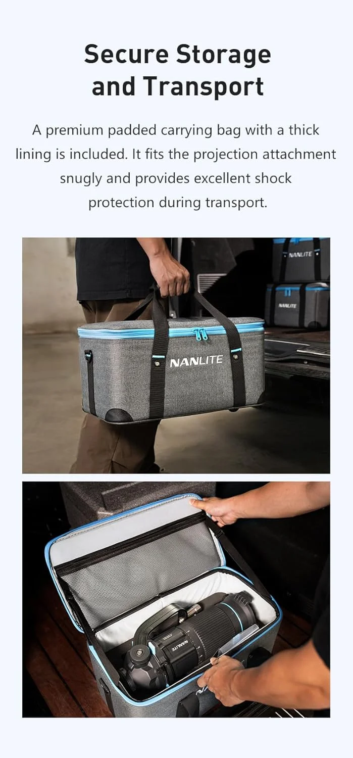 نانلایت PJ-FMM-18-36 اتصال پروژکتور با مانت FM با زاویه 18 تا 36 درجه به همراه 4 گوبو نانلایت PJ-FMM-18-36 اتصال پروژکتور با مانت FM با زاویه 18 تا 36 درجه به همراه 4 گوبو