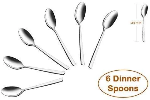 ست قاشق و چنگال استیل پاراگ، 12 تکه، مناسب چای، قهوه، شکر، چاشنی ها و ادویه جات - شامل 12 تکه، ست 6 تایی قاشق و ست 6 تایی چنگال، پرداخت آینه ای ست قاشق و چنگال استیل پاراگ، 12 تکه، مناسب چای، قهوه، شکر، چاشنی ها و ادویه جات - شامل 12 تکه، ست 6 تایی قاشق و ست 6 تایی چنگال، پرداخت آینه ای