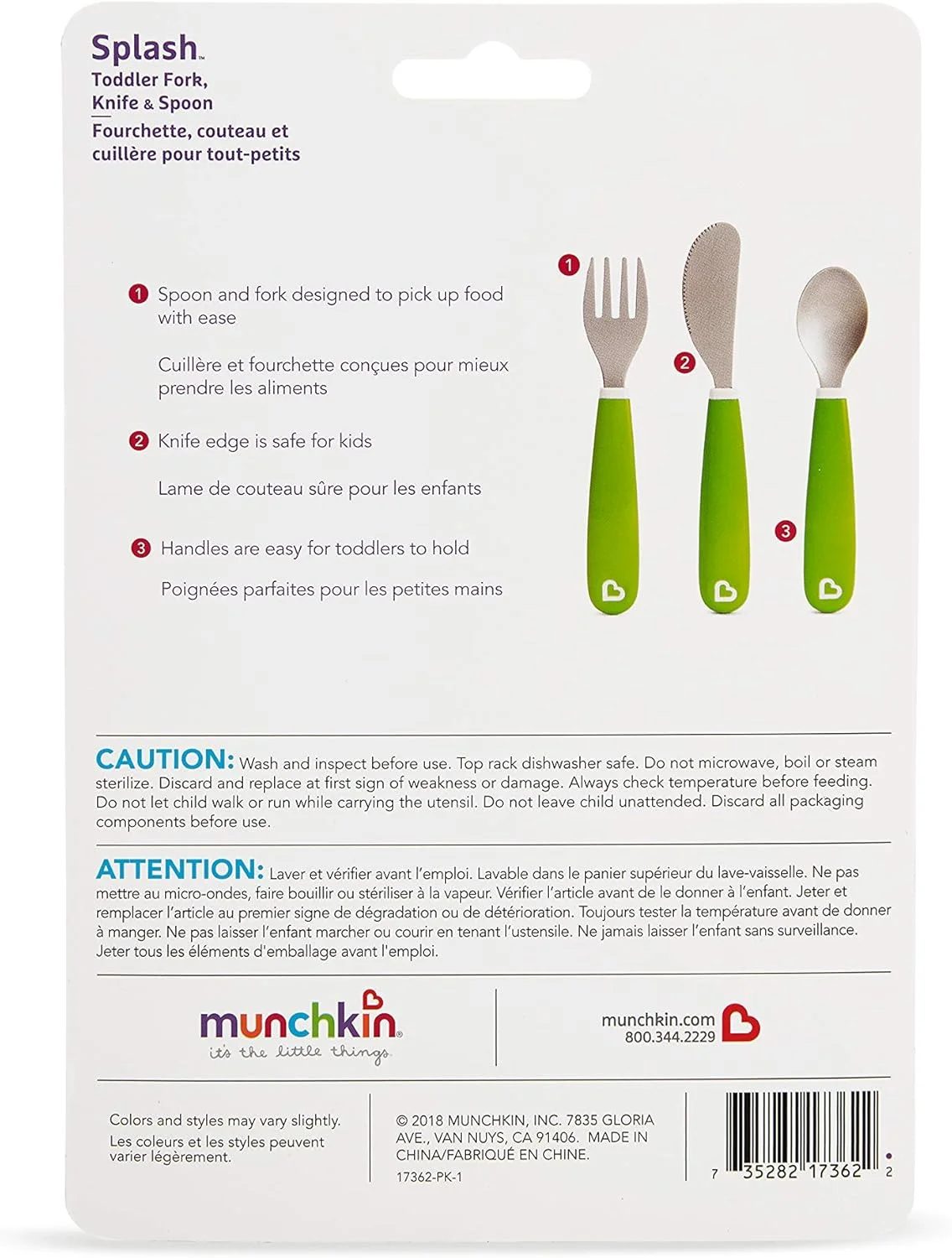 ست قاشق، چنگال و چاقوی کودک مانچکین مدل Splash، کارد و چنگال ایمن برای کودکان، با قابلیت نگهداری آسان برای دستان کوچک، استیل ضد زنگ، لبه های نرم، مناسب کودک/نوپا، رنگ آبی، بسته 3 عددی ست قاشق، چنگال و چاقوی کودک مانچکین مدل Splash، کارد و چنگال ایمن برای کودکان، با قابلیت نگهداری آسان برای دستان کوچک، استیل ضد زنگ، لبه های نرم، مناسب کودک/نوپا، رنگ آبی، بسته 3 عددی