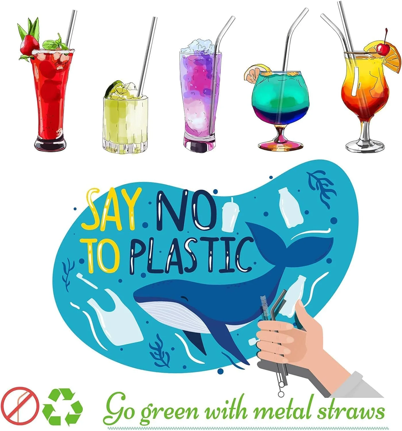 ست کارد و چنگال 8 تکه مسافرتی McMola برای 1 نفر، ظروف استیل ضد زنگ با کیف قابل حمل، ست نقره ای شامل چاقو، چنگال، قاشق، نی و چاپستیک قابل استفاده مجدد، نقره ای مات ست کارد و چنگال 8 تکه مسافرتی McMola برای 1 نفر، ظروف استیل ضد زنگ با کیف قابل حمل، ست نقره ای شامل چاقو، چنگال، قاشق، نی و چاپستیک قابل استفاده مجدد، نقره ای مات