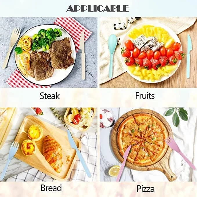 ست کارد، قاشق و چنگال مسافرتی ماه میر، ساخته شده از نی گندم، بدون BPA، قابل استفاده مجدد، قابل شستشو در ماشین ظرفشویی و استفاده در مایکروویو، مناسب کودکان و بزرگسالان (سبز) ست کارد، قاشق و چنگال مسافرتی ماه میر، ساخته شده از نی گندم، بدون BPA، قابل استفاده مجدد، قابل شستشو در ماشین ظرفشویی و استفاده در مایکروویو، مناسب کودکان و بزرگسالان (سبز)