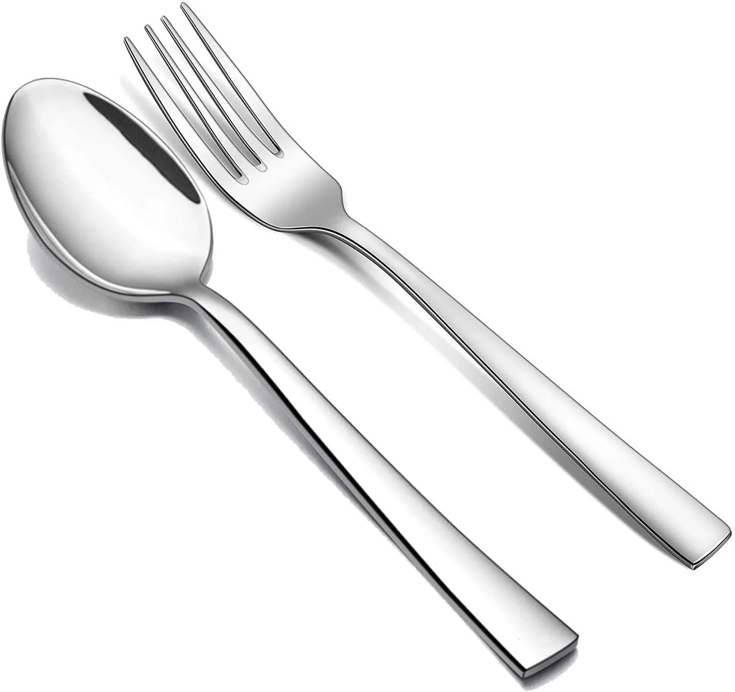 ست قاشق و چنگال استیل ضد زنگ کودنیپر کلاب، 12 تکه (6 قاشق، 6 چنگال، 19.6 سانتی متر) ست قاشق و چنگال استیل ضد زنگ کودنیپر کلاب، 12 تکه (6 قاشق، 6 چنگال، 19.6 سانتی متر)