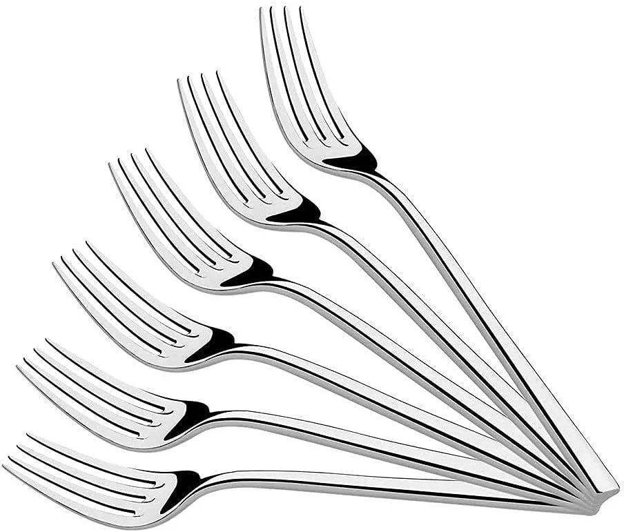 ست قاشق و چنگال استیل ضد زنگ کودنیپر کلاب، 12 تکه (6 قاشق، 6 چنگال، 19.6 سانتی متر) ست قاشق و چنگال استیل ضد زنگ کودنیپر کلاب، 12 تکه (6 قاشق، 6 چنگال، 19.6 سانتی متر)