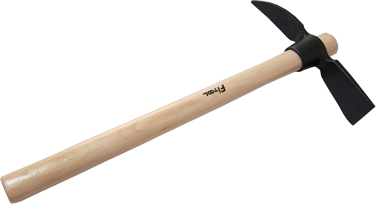 FITOOL 19.7Inches Forged Classic Planting Hoe, Flower and Vegetable Planter, Digging Mattock for Cultivating and Weeding, Mattock Pick Hoe 1.9LB