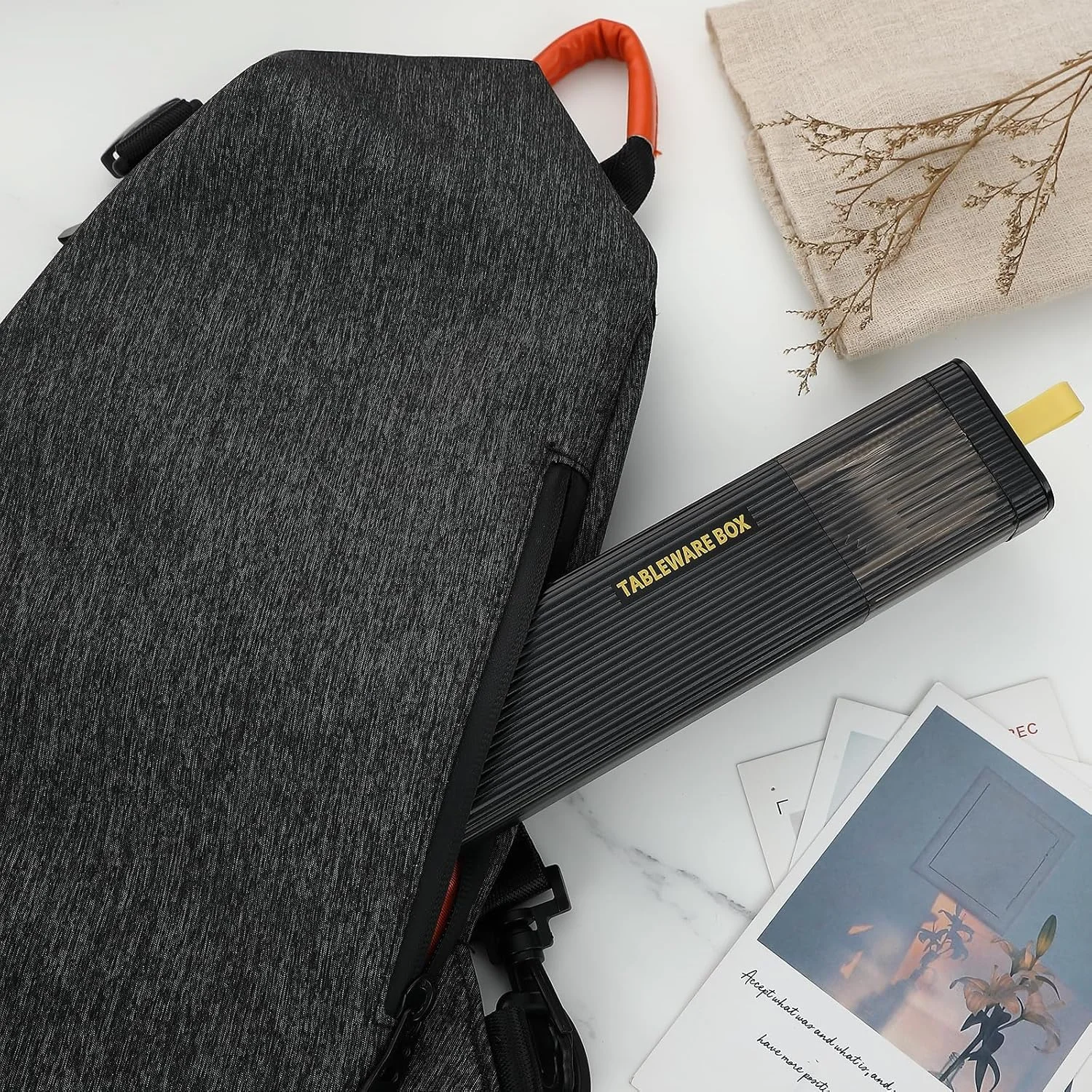 ست کارد و چنگال مسافرتی KASTWAVE، ست کارد و چنگال 4 تکه استیل ضد زنگ 18/8، کارد و چنگال قابل حمل و استفاده مجدد برای کمپینگ، مناسب جعبه ناهار، شامل چنگال، قاشق، چاپستیک (مشکی) ست کارد و چنگال مسافرتی KASTWAVE، ست کارد و چنگال 4 تکه استیل ضد زنگ 18/8، کارد و چنگال قابل حمل و استفاده مجدد برای کمپینگ، مناسب جعبه ناهار، شامل چنگال، قاشق، چاپستیک (مشکی)