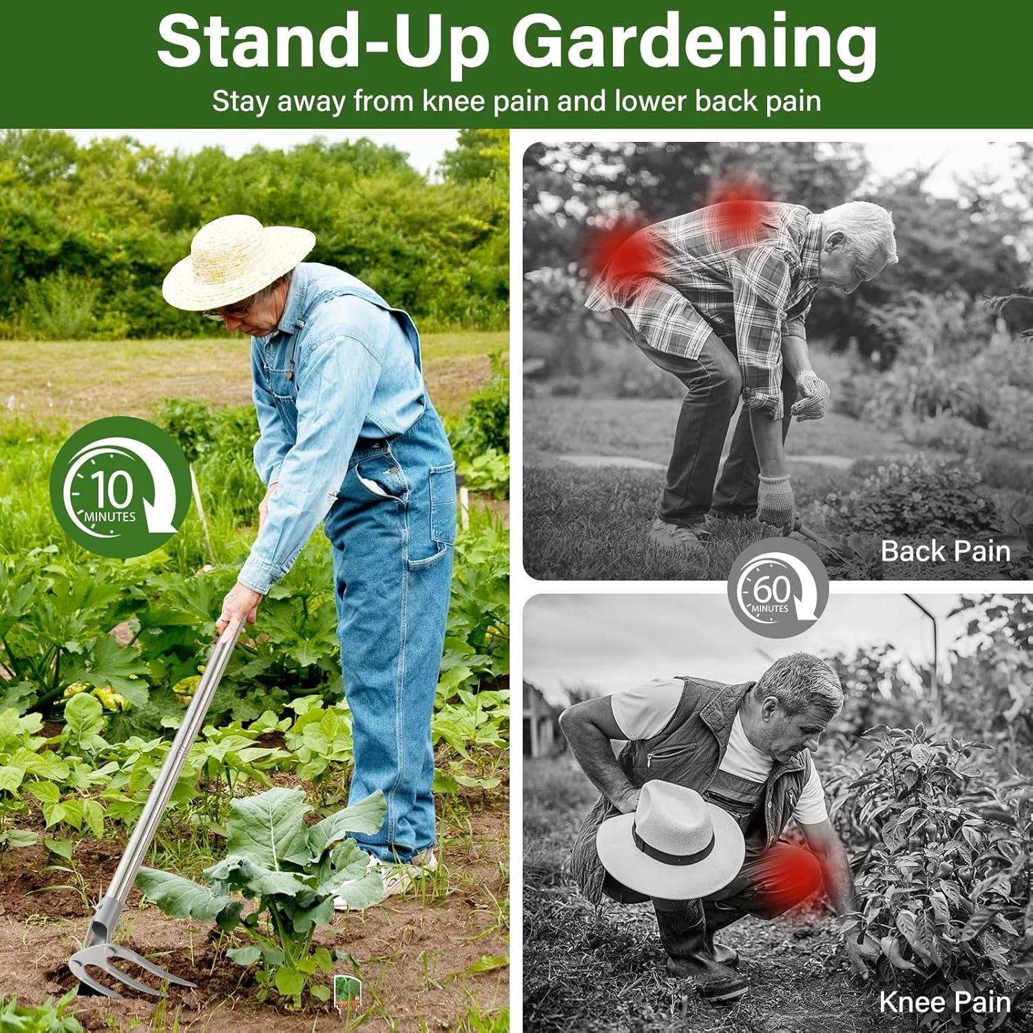 شن کش باغ، کولتیواتور سنگین با 3 شاخه، ابزار باغبانی وجین کش خاک با دسته بلند 57 اینچی، شن کش فلزی وجین برای حذف سریع علف های هرز، کولتیواتور، شل کردن خاک، کاشت شن کش باغ، کولتیواتور سنگین با 3 شاخه، ابزار باغبانی وجین کش خاک با دسته بلند 57 اینچی، شن کش فلزی وجین برای حذف سریع علف های هرز، کولتیواتور، شل کردن خاک، کاشت