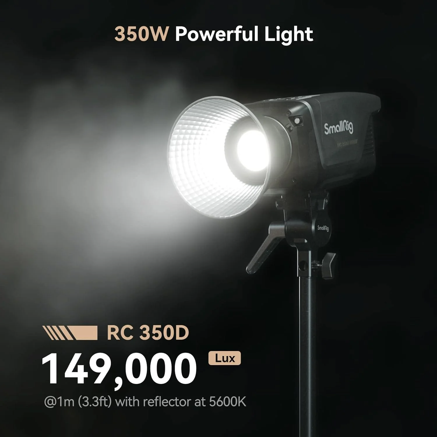 نور ویدئویی ال ای دی COB مدل SmallRig RC350D (UK) 3962 نور ویدئویی ال ای دی COB مدل SmallRig RC350D (UK) 3962