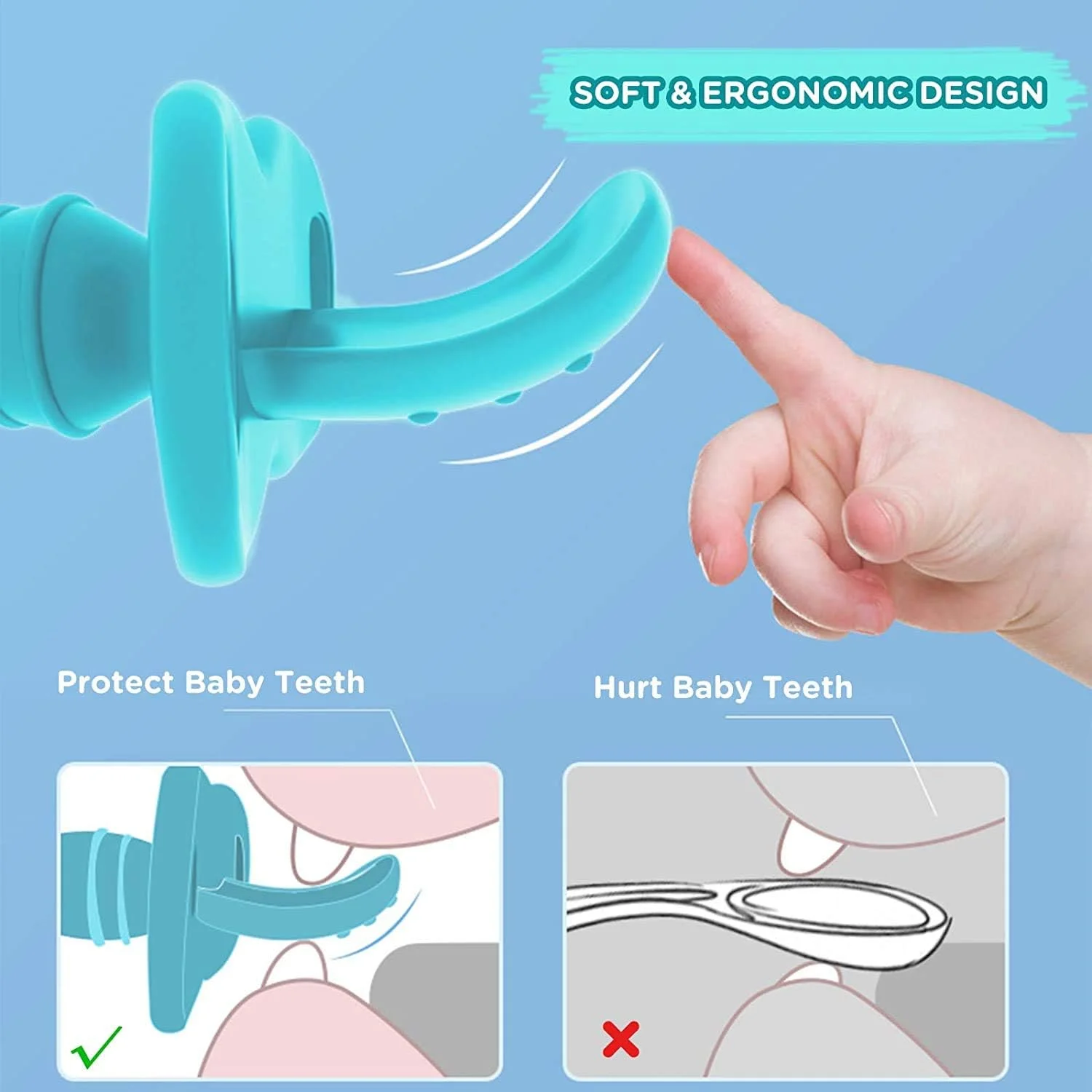 مجموعه 4 عددی قاشق و چنگال آموزشی کودک JYB با جعبه مسافرتی، ست ظروف تغذیه کودک نوپا، خود تغذیه، گرفتن آسان، ظروف سیلیکونی آموزشی برای نوزادان و کودکان مجموعه 4 عددی قاشق و چنگال آموزشی کودک JYB با جعبه مسافرتی، ست ظروف تغذیه کودک نوپا، خود تغذیه، گرفتن آسان، ظروف سیلیکونی آموزشی برای نوزادان و کودکان