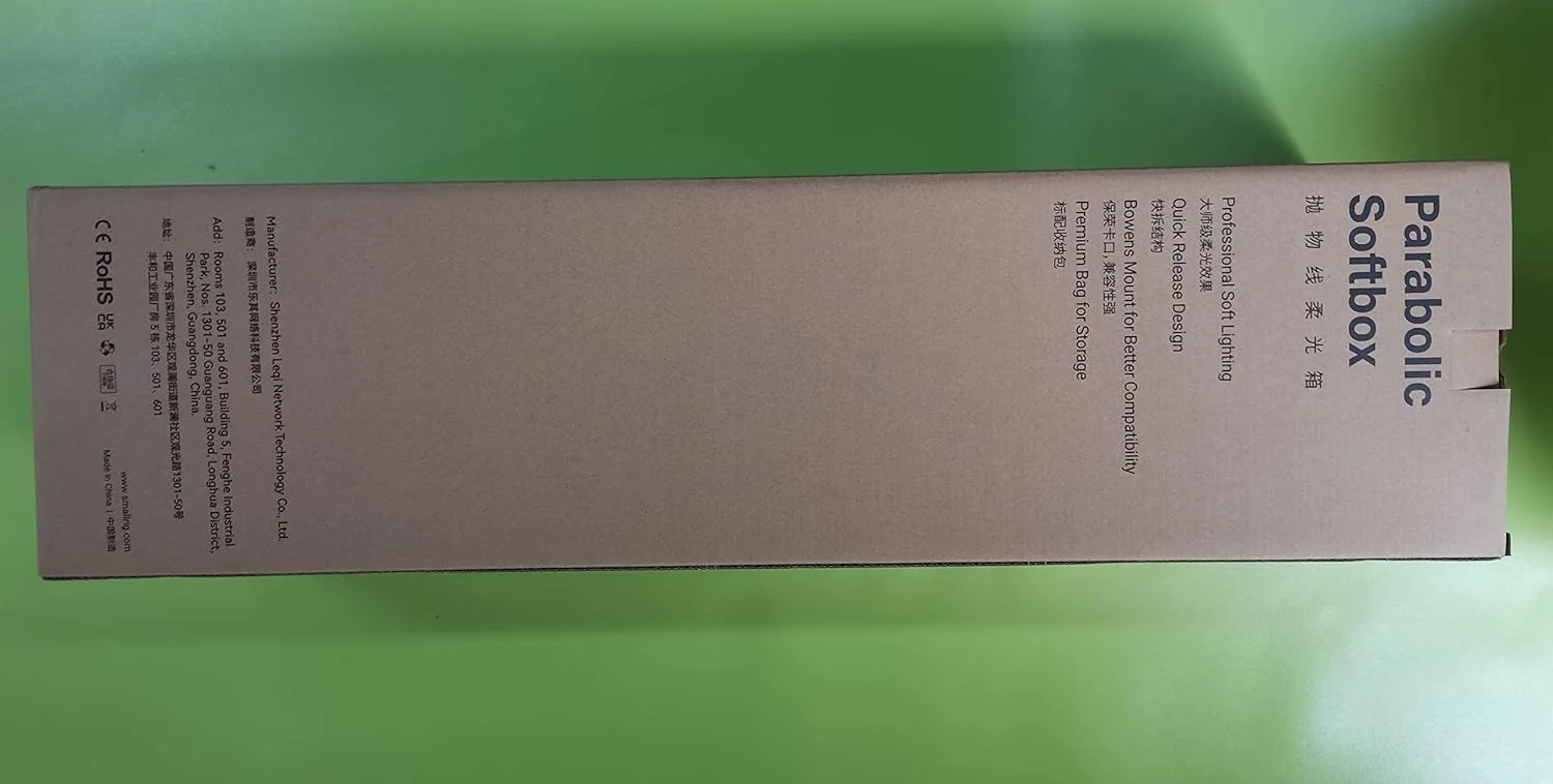 نرم باکس پارابولیک SMALLRIG (RA-D85)، نرم باکس گرید با رهاسازی سریع 85 سانتیمتری/33.5 اینچی با سیستم نصب Bowens برای SMALLRIG RC 120D/RC 120B/RC 220D/RC 220B و سایر نورهای دارای نصب Bowens – 3586 نرم باکس پارابولیک SMALLRIG (RA-D85)، نرم باکس گرید با رهاسازی سریع 85 سانتیمتری/33.5 اینچی با سیستم نصب Bowens برای SMALLRIG RC 120D/RC 120B/RC 220D/RC 220B و سایر نورهای دارای نصب Bowens – 3586