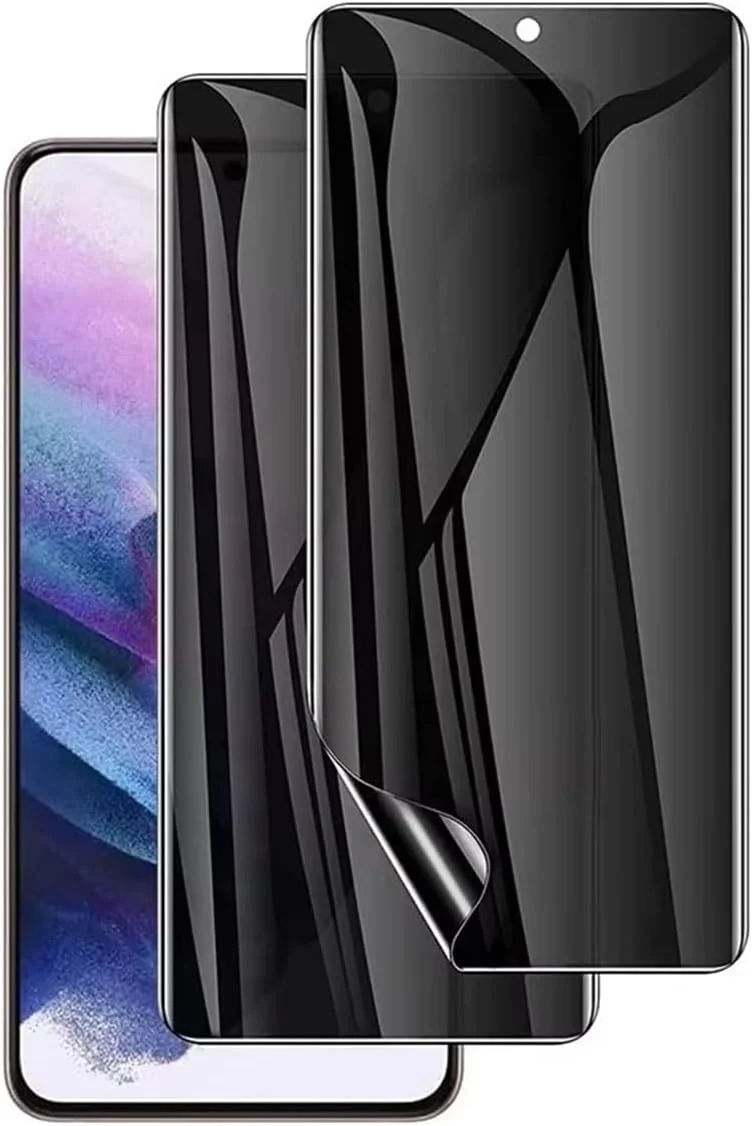 محافظ صفحه نمایش حریم خصوصی Negugew بسته 2 عددی برای Google Pixel 9 Pro XL، فیلم هیدروژل TPU نرم و فوق العاده نازک ضد جاسوسی سازگار با قاب Google Pixel 9 Pro XL، حساس به لمس