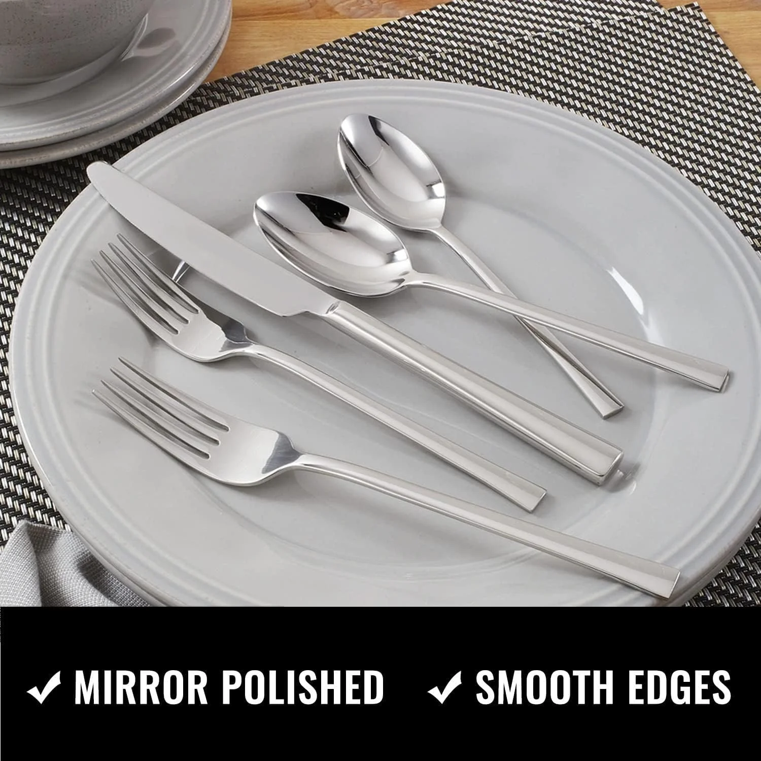 ست کارد و چنگال 24 پارچه فانیتو برای 4 نفر، ست столовые приборы استیل ضد زنگ، ست لوازم آشپزخانه، ست ظروف غذاخوری برای آشپزخانه منزل، رستوران، هتل، شامل چاقو، چنگال، قاشق، قابل شستشو در ماشین ظرفشویی ست کارد و چنگال 24 پارچه فانیتو برای 4 نفر، ست столовые приборы استیل ضد زنگ، ست لوازم آشپزخانه، ست ظروف غذاخوری برای آشپزخانه منزل، رستوران، هتل، شامل چاقو، چنگال، قاشق، قابل شستشو در ماشین ظرفشویی