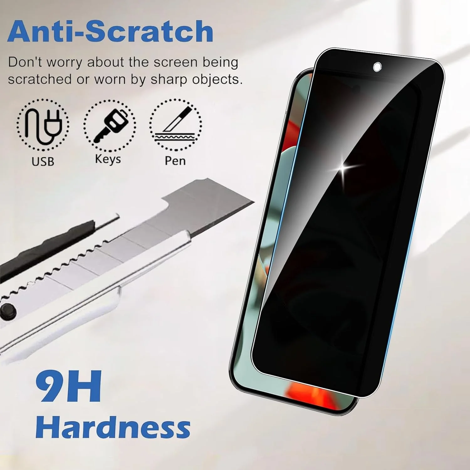 محافظ صفحه نمایش حریم خصوصی Lyphpe (2 عددی) برای Google Pixel 9 Pro XL، شیشه حرارت دیده 9H، فیلم ضد جاسوسی، سازگار با قاب Google Pixel 9 Pro XL، نصب آسان محافظ صفحه نمایش حریم خصوصی Lyphpe (2 عددی) برای Google Pixel 9 Pro XL، شیشه حرارت دیده 9H، فیلم ضد جاسوسی، سازگار با قاب Google Pixel 9 Pro XL، نصب آسان