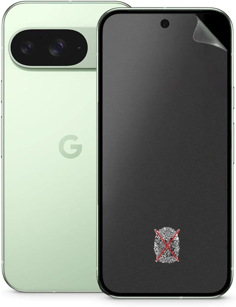 محافظ صفحه نمایش هیدروژل مات SRSRROP برای گوگل پیکسل 9 / پیکسل 9 پرو (6.3 اینچ)، 3 عدد محافظ صفحه نمایش TPU ضد اثر انگشت / ضد تابش نور با حساسیت بالا [غیر شیشه ای]