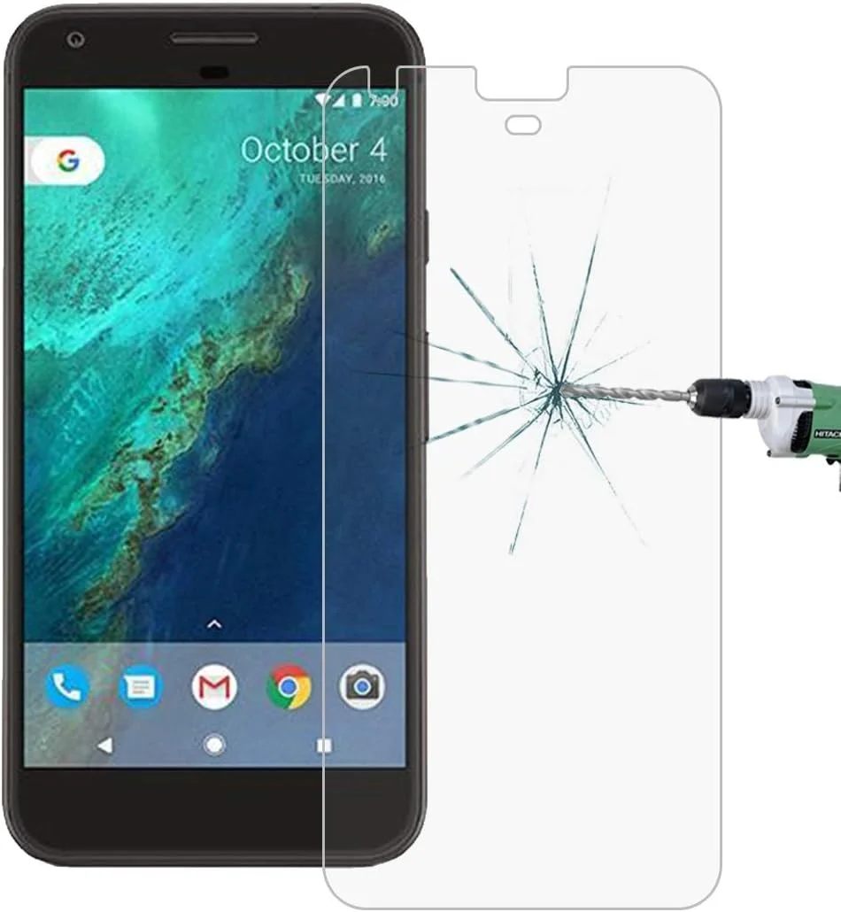 ZCLINXHEFSDSS Smartphone tempered glass film 50 PCS for Google Pixel 0.26mm 9H Surface Hardness 2.5D Explosion-proof Tempered Glass Screen Film, No Retail Package LCD protective film