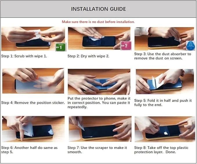 محافظ صفحه نمایش هیدروژل Silsewip برای Google Pixel Fold 5G، فیلم محافظ TPU انعطاف پذیر با حساسیت بالا، 2 عدد (غیر شیشه ای) محافظ صفحه نمایش هیدروژل Silsewip برای Google Pixel Fold 5G، فیلم محافظ TPU انعطاف پذیر با حساسیت بالا، 2 عدد (غیر شیشه ای)