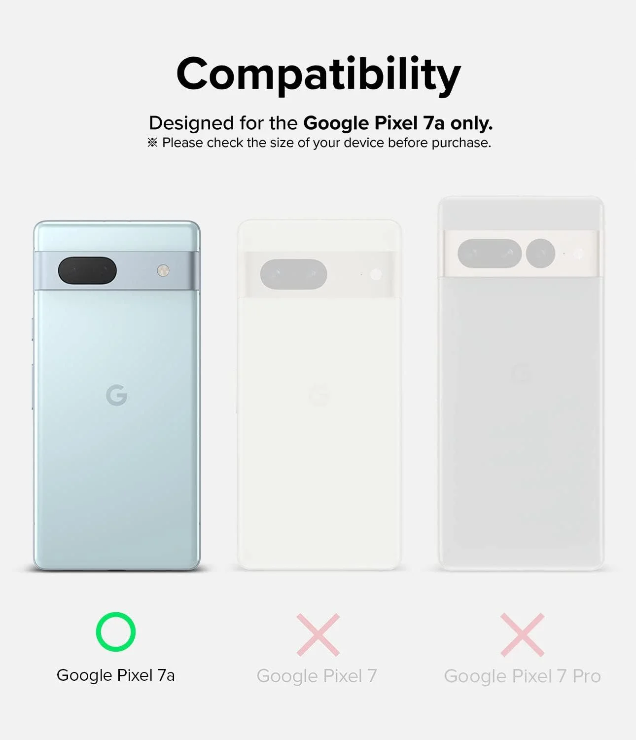 محافظ صفحه نمایش دوگانه آسان Ringke [بسته 2 عددی] سازگار با Google Pixel 7a، محافظ صفحه نمایش پوشش کامل ممتاز سازگار با قاب به همراه کیت نصب آسان