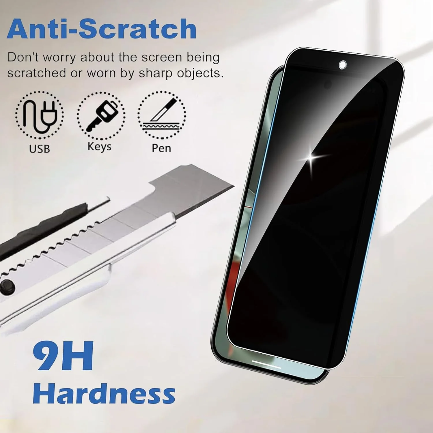 محافظ صفحه نمایش حریم خصوصی Lyphpe (2 عددی) برای Google Pixel 9 Pro، شیشه حرارت دیده 9H ضد جاسوسی، سازگار با قاب Google Pixel 9 Pro، نصب آسان محافظ صفحه نمایش حریم خصوصی Lyphpe (2 عددی) برای Google Pixel 9 Pro، شیشه حرارت دیده 9H ضد جاسوسی، سازگار با قاب Google Pixel 9 Pro، نصب آسان