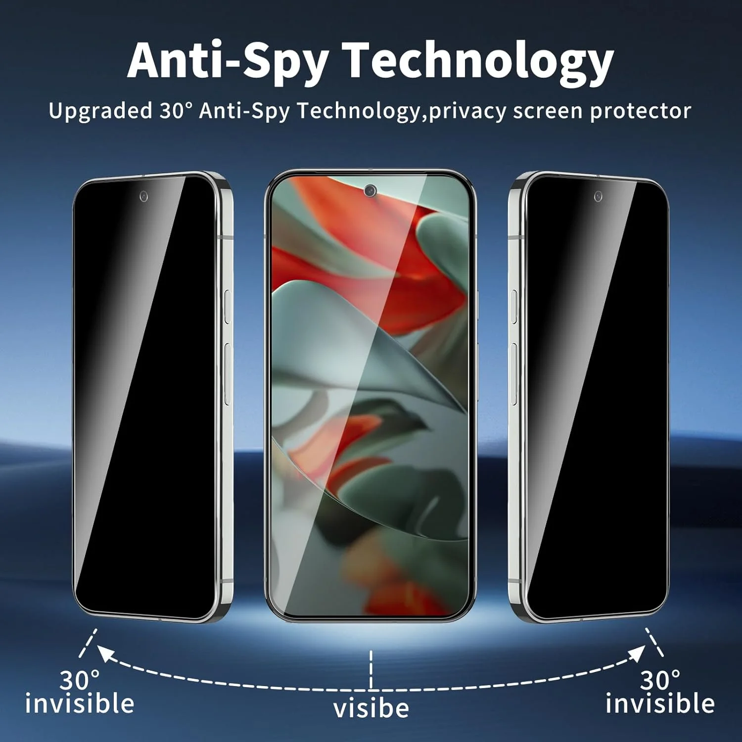 محافظ صفحه نمایش حریم خصوصی BIESHKJ بسته 3 عددی برای Google Pixel 9 Pro XL، فیلم محافظ شیشه ای سخت شده با کیفیت بالا، نصب آسان، سختی 9H، مقاوم در برابر خراش، ضد اثر انگشت محافظ صفحه نمایش حریم خصوصی BIESHKJ بسته 3 عددی برای Google Pixel 9 Pro XL، فیلم محافظ شیشه ای سخت شده با کیفیت بالا، نصب آسان، سختی 9H، مقاوم در برابر خراش، ضد اثر انگشت