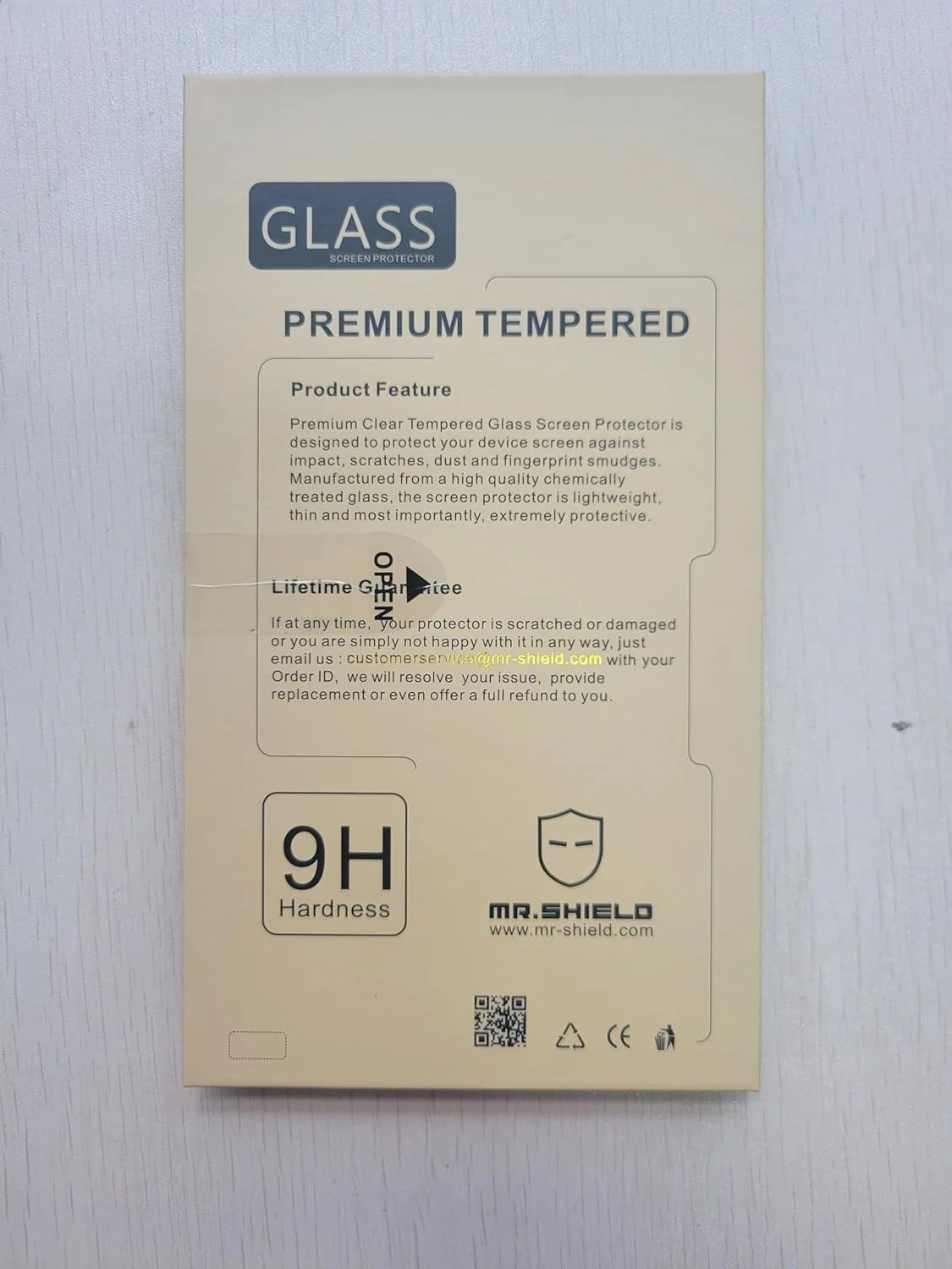 محافظ صفحه نمایش Mr.Shield سازگار با Google Pixel 9A [سازگار با باز کردن قفل اثر انگشت] [3 عدد] [شیشه حرارت دیده] [شیشه ژاپنی با سختی 9H]