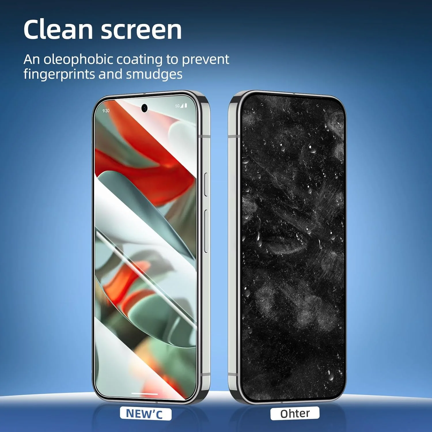 محافظ صفحه نمایش شیشه ای حرارت دیده NEW'C برای Google Pixel 9 Pro XL، ضد خش، سختی 9H، محافظ صفحه نمایش HD، 0.33 میلی متر فوق العاده شفاف، فوق العاده مقاوم، بسته 3 عددی محافظ صفحه نمایش شیشه ای حرارت دیده NEW'C برای Google Pixel 9 Pro XL، ضد خش، سختی 9H، محافظ صفحه نمایش HD، 0.33 میلی متر فوق العاده شفاف، فوق العاده مقاوم، بسته 3 عددی
