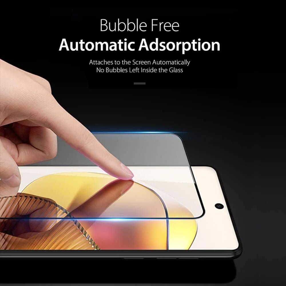 محافظ صفحه نمایش سازگار با Google Pixel 9a از QJONSIU، [2 عدد] محافظ صفحه نمایش تمام صفحه، [2 عدد] محافظ لنز دوربین شیشه ای حرارت دیده شفاف HD، [ضد خش]