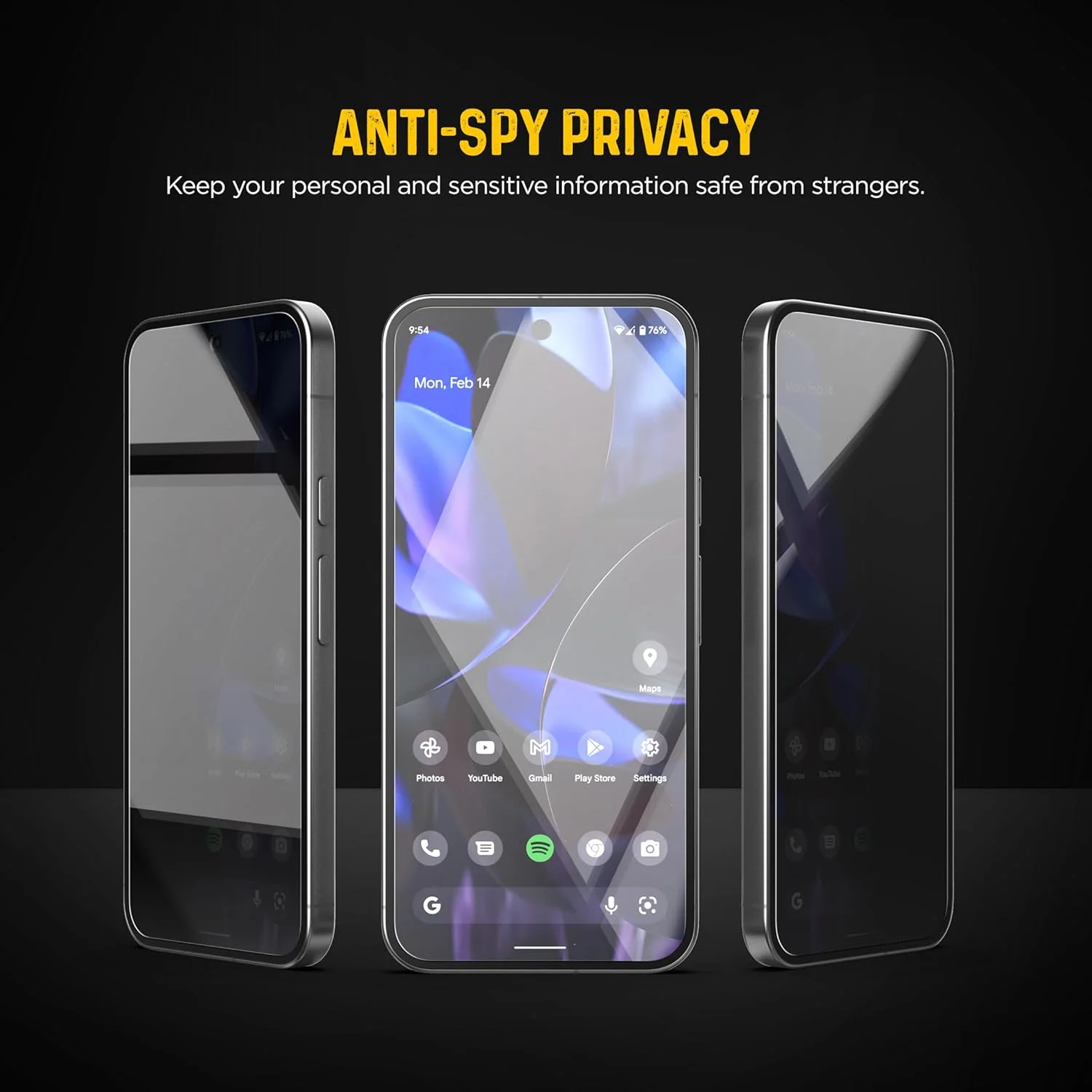 محافظ صفحه نمایش شیشه ای حرارت دیده magglass برای Google Pixel 9/9 Pro، سازگار با باز کردن قفل اثر انگشت به همراه اپلیکاتور تراز آسان (6.3 اینچ) محافظ صفحه نمایش شیشه ای حرارت دیده magglass برای Google Pixel 9/9 Pro، سازگار با باز کردن قفل اثر انگشت به همراه اپلیکاتور تراز آسان (6.3 اینچ)