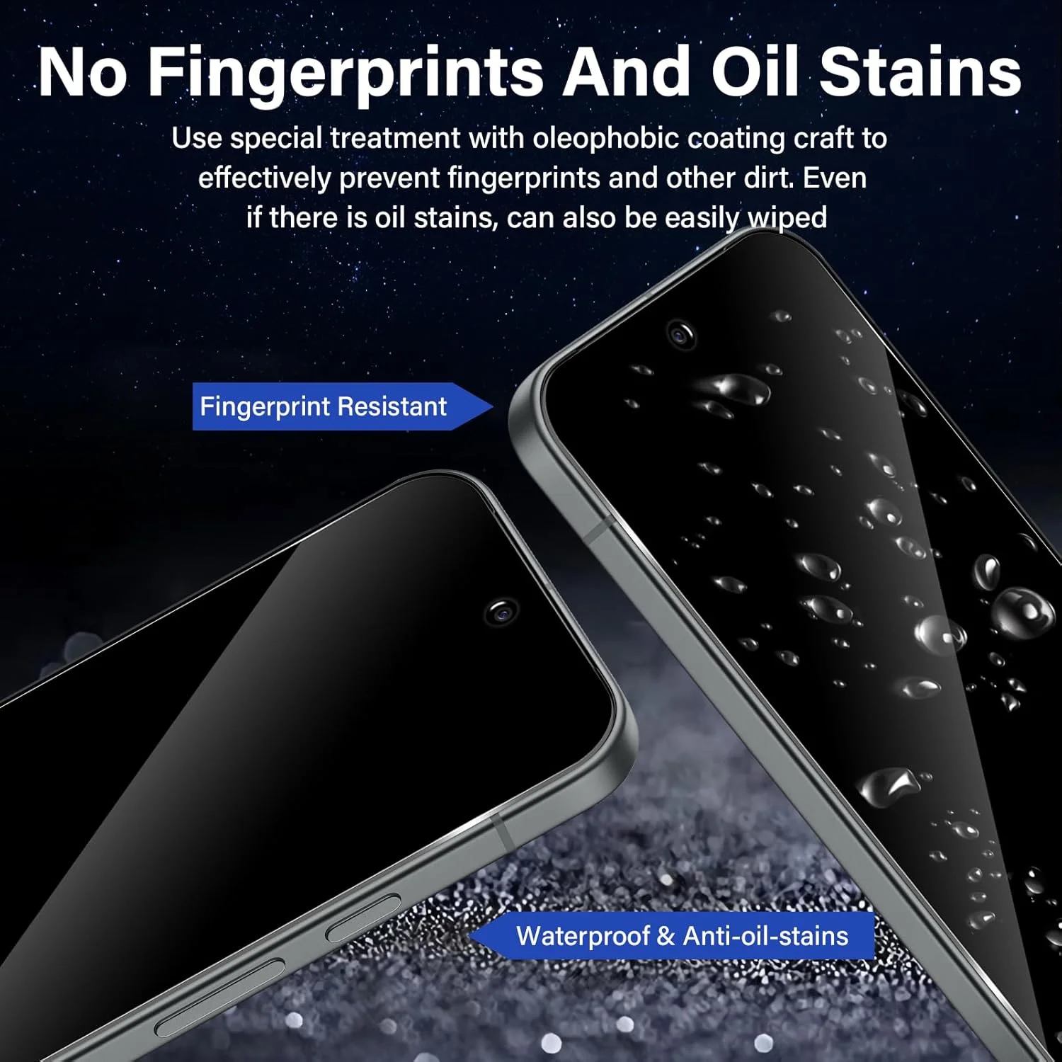 محافظ صفحه نمایش حریم خصوصی تمام صفحه Funrae برای Google Pixel 10 Pro XL/Pixel 9 Pro XL از جنس شیشه حرارت دیده، فیلم ضد جاسوسی با سختی 9H، شیشه محافظ حریم خصوصی، محافظ صفحه نمایش حریم خصوصی ضد جاسوسی [بسته]
