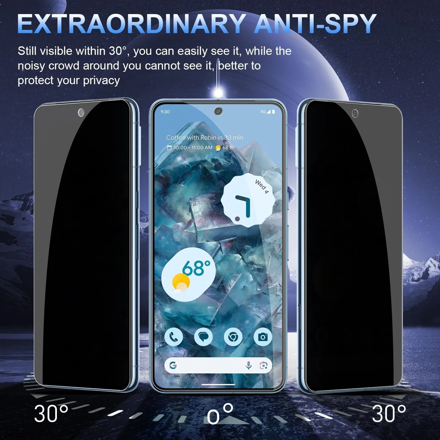 محافظ صفحه نمایش حریم خصوصی هولیلو برای گوگل پیکسل 8 پرو، مناسب برای صفحه نمایش انعطاف پذیر، بسته 2 عددی، محافظ صفحه نمایش ضد جاسوسی، لبه مشکی، شیشه محافظ حریم خصوصی محافظ صفحه نمایش حریم خصوصی هولیلو برای گوگل پیکسل 8 پرو، مناسب برای صفحه نمایش انعطاف پذیر، بسته 2 عددی، محافظ صفحه نمایش ضد جاسوسی، لبه مشکی، شیشه محافظ حریم خصوصی