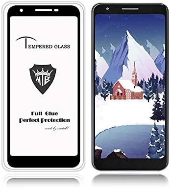 محافظ صفحه نمایش شیشه ای حرارت دیده ZCLINXHEFSDSS مخصوص گوشی هوشمند، تمام صفحه، چسب کامل، ضد اثر انگشت، مناسب برای گوگل پیکسل 3a (مشکی)، محافظ LCD