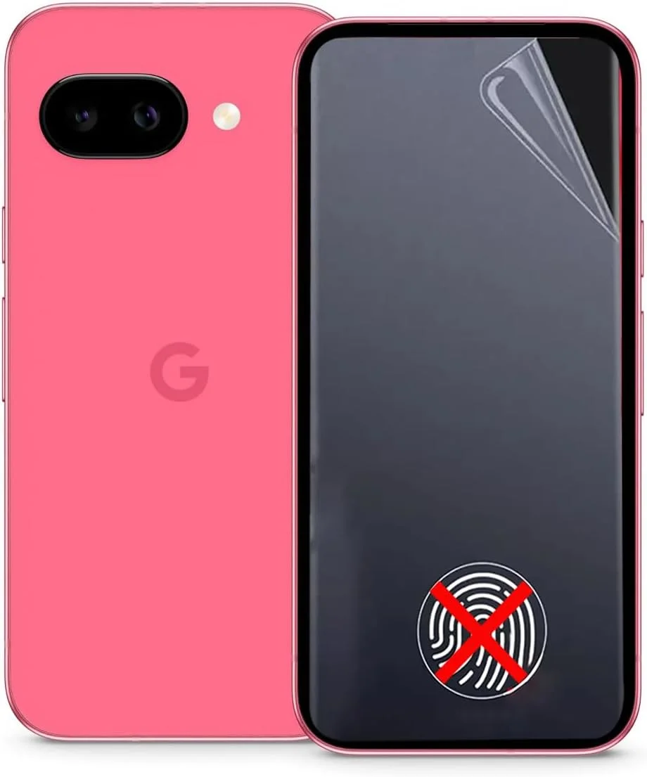 محافظ صفحه نمایش مات هیدروژلی TMahhbid برای گوگل پیکسل 9a 5G (6.3 اینچ) [ضد تابش نور و ضد اثر انگشت] فیلم محافظ صفحه نمایش مات TPU [فیلم انعطاف پذیر] (2 عدد)